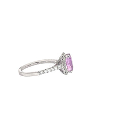 Pink Sapphire Ring Pink Sapphire Ring
