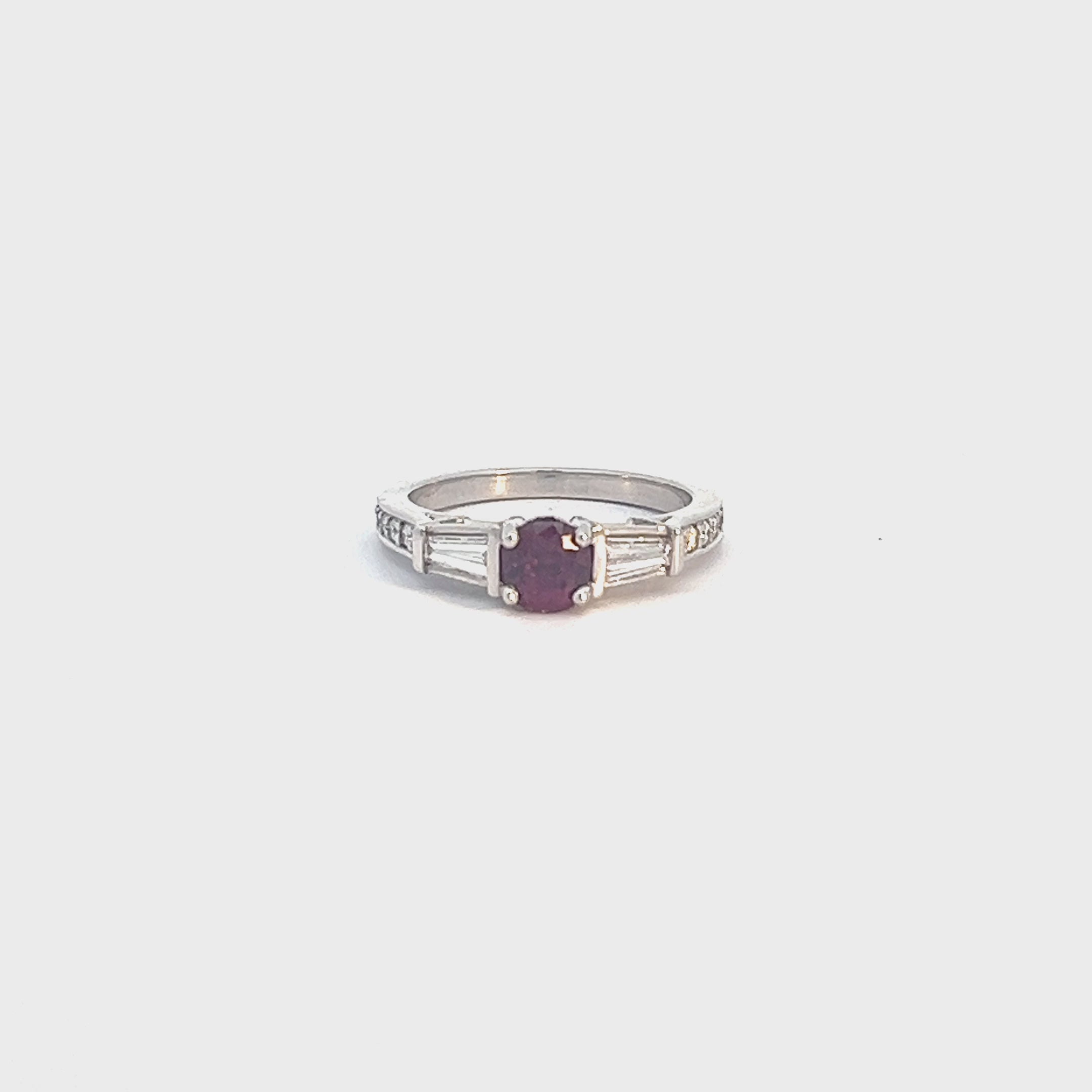 Stunning Ruby and Diamond Ring
