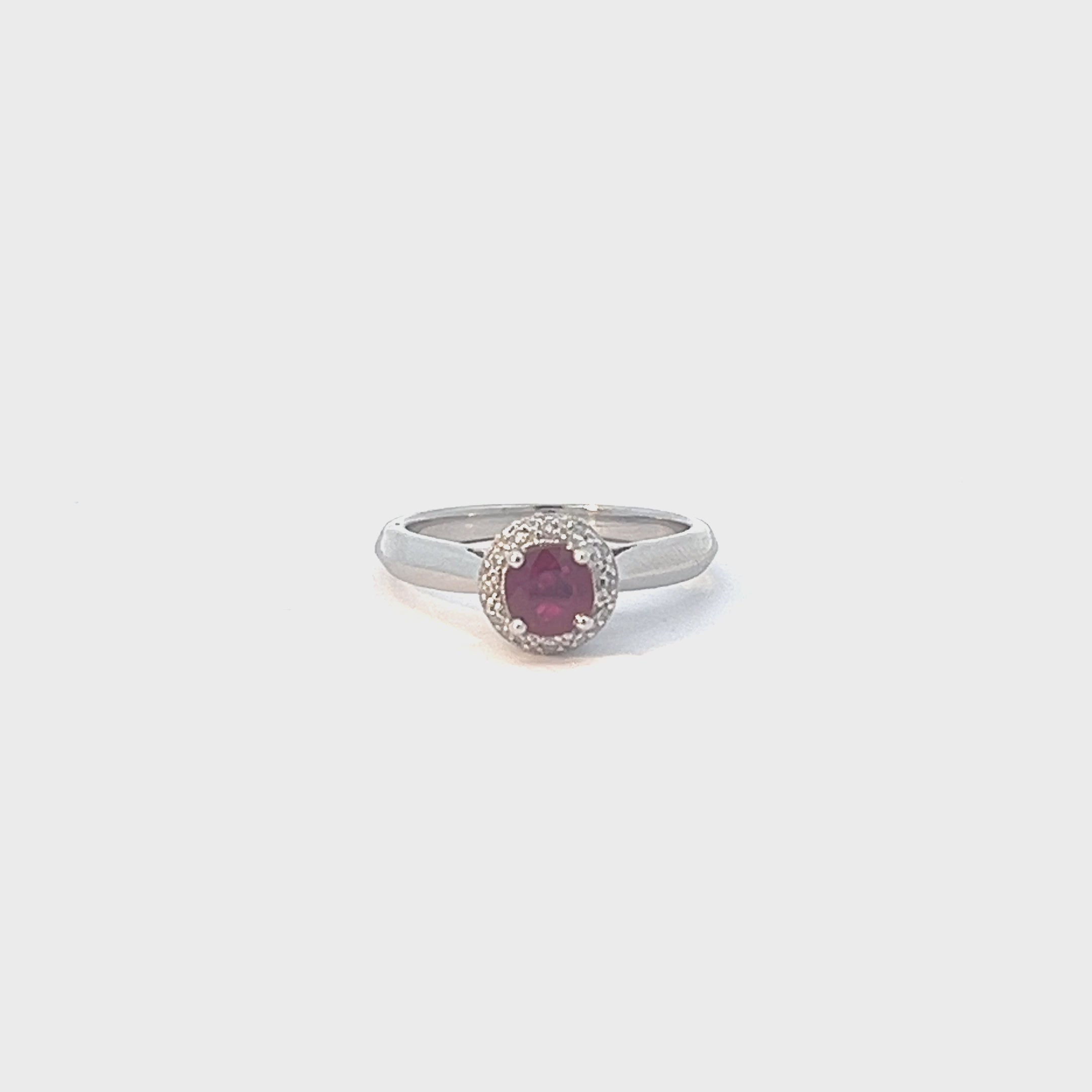 .78ct Ruby and Diamond Ring