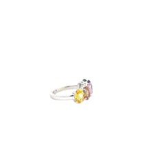 Rainbow Sapphire Ring