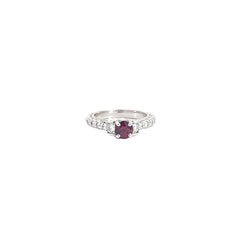 .85ct Ruby and Diamond Ring