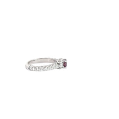 .85ct Ruby and Diamond Ring