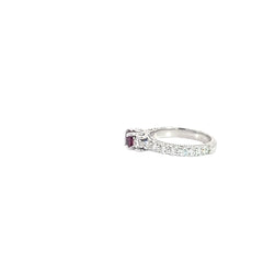 .85ct Ruby and Diamond Ring