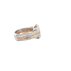 Custom 4.06ct Pink Sapphire Ring