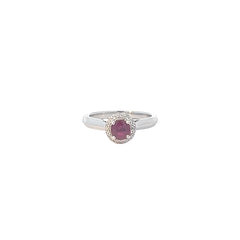 .78ct Ruby and Diamond Ring