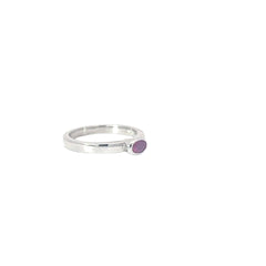 Oval Ruby Solitaire