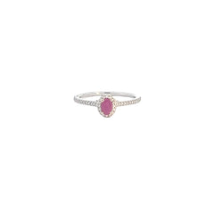 Dainty Ruby Ring