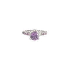 Pink/ Purple Sapphire Ring