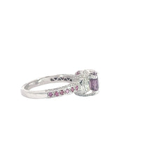 Pink/ Purple Sapphire Ring