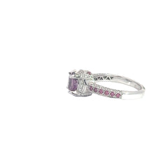 Pink/ Purple Sapphire Ring