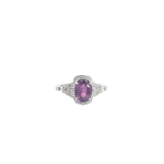 2.10ct Pink Sapphire Ring