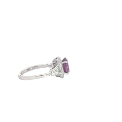 2.10ct Pink Sapphire Ring