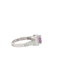 Pink Sapphire Ring