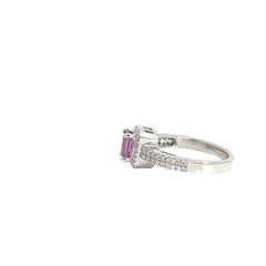 Pink Sapphire Ring