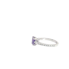 Rare Color-Change Sapphire Ring
