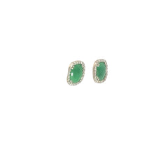 Jade Stud Earrings