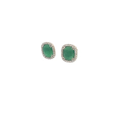 Jade Stud Earrings