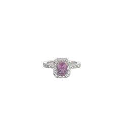 1.35ct Pink Spinel Ring