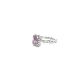 1.35ct Pink Spinel Ring