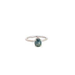 Green Sapphire Ring