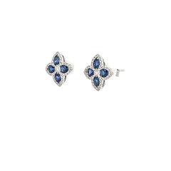 Exquisite Blue Sapphire Earrings