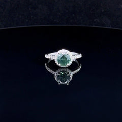 Timeless Green Sapphire Ring