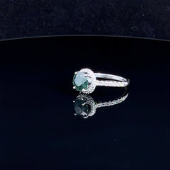 Timeless Green Sapphire Ring