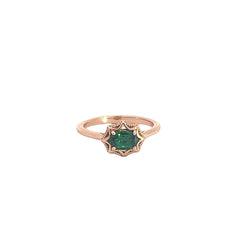 Tsavorite Garnet Ring