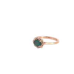 Tsavorite Garnet Ring