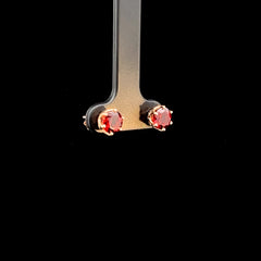 Garnet Stud Earrings