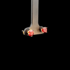 Garnet Stud Earrings