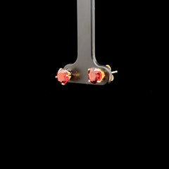 Garnet Stud Earrings