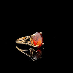 10.88ct Spessartite Garnet Ring