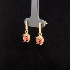 Mali Garnet Earrings