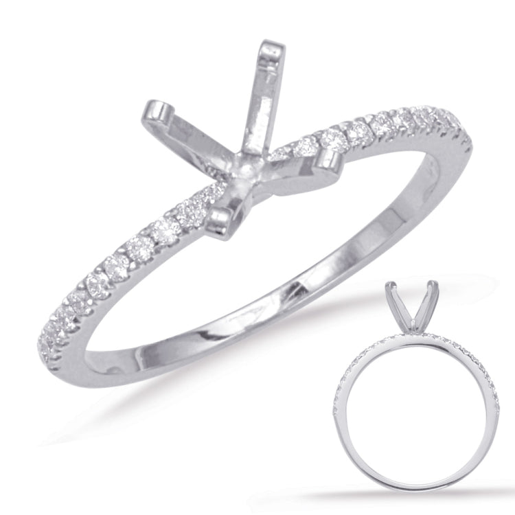 White Gold Engagement Ring