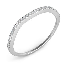 White Gold Matching Band