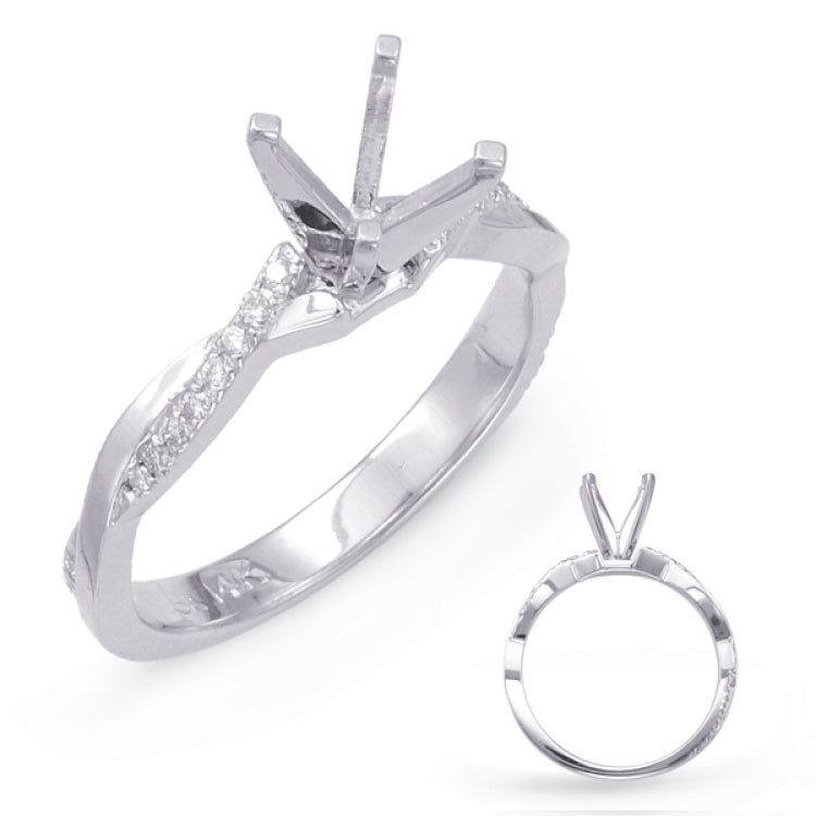 White Gold Engagement Ring
