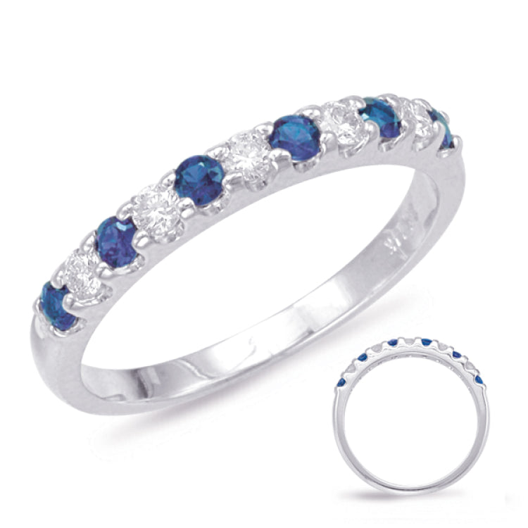 Sapphire & Diamond Band