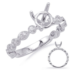 White Gold Engagement Ring