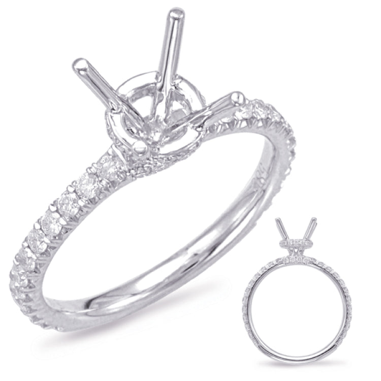 White Gold Engagement Ring