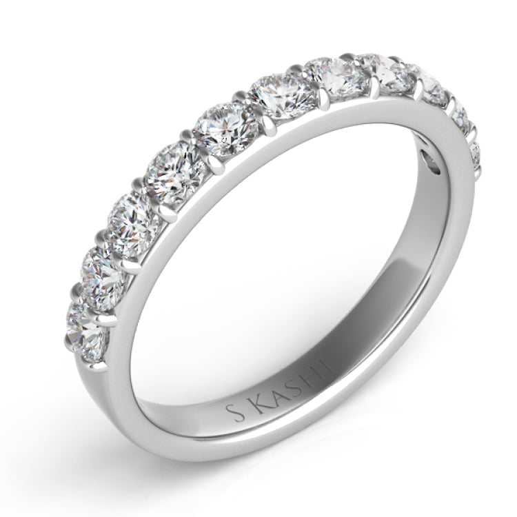 White Gold Matching Band