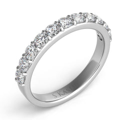 White Gold Matching Band