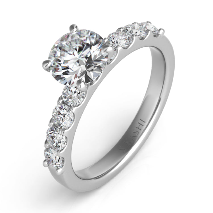 White Gold Engagement Ring