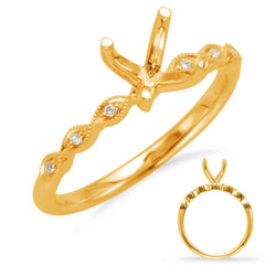 Yellow Gold Engagement Ring