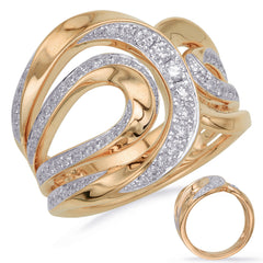 Yellow Gold Diamond Fashion Ring
