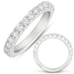 White Gold Matching Band
