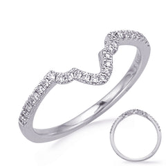 White Gold Wedding Band