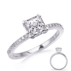 White Gold Engagement Ring