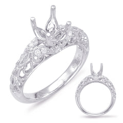 White Gold Engagement Ring