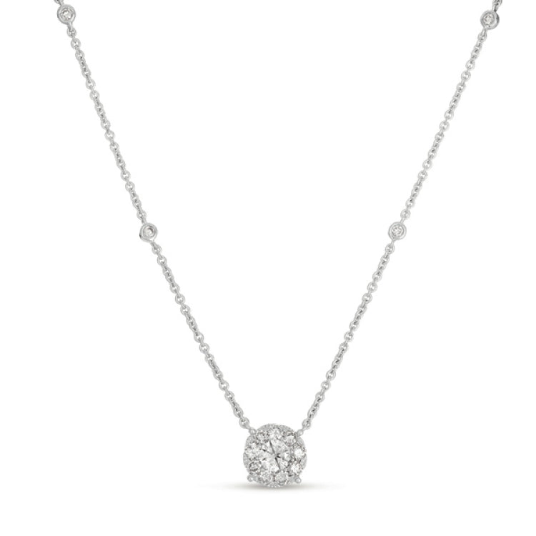 White Gold Diamond Necklace
